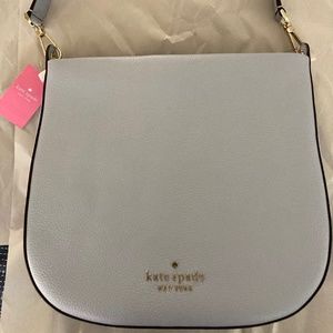 New Kate Spade Lexy Shoulder Bag, Pale Hydra Blue